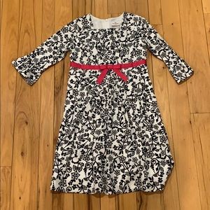 Hanna Andersson black and white dress